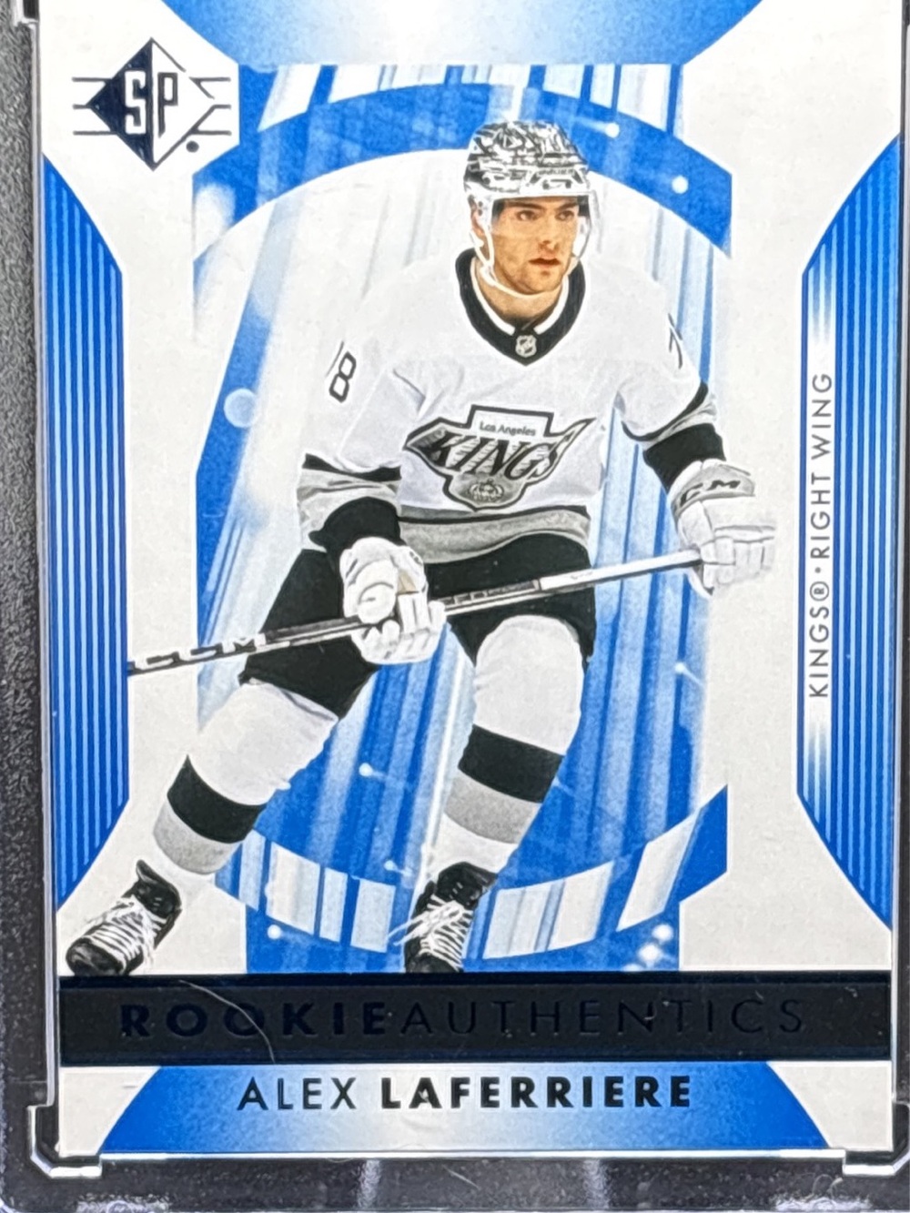 Upper Deck SP Authentic Alex LaFerriere Rookie Trading Card